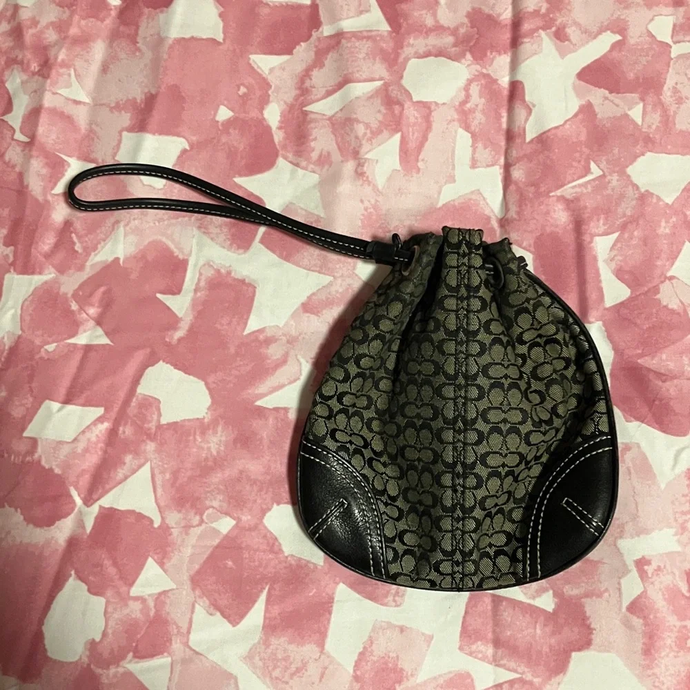 Coach Black and dark grey Designer Women's Bag NWOT